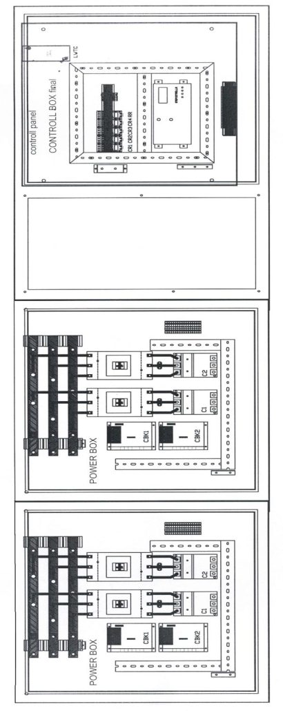 شماتیک تابلو برق چیلر