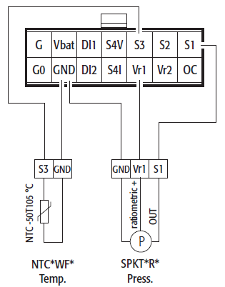 شکل 4- کانکشن دیاگرام سوکت EVD4