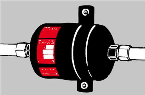 فیلتر درایر چیلر خانگی